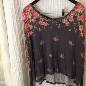 Free people long sleeve top
